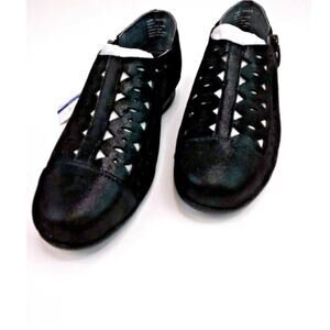 Drew Metro Black Merlin Women's Therapeutic Diabetic Comfort 9WW loafers